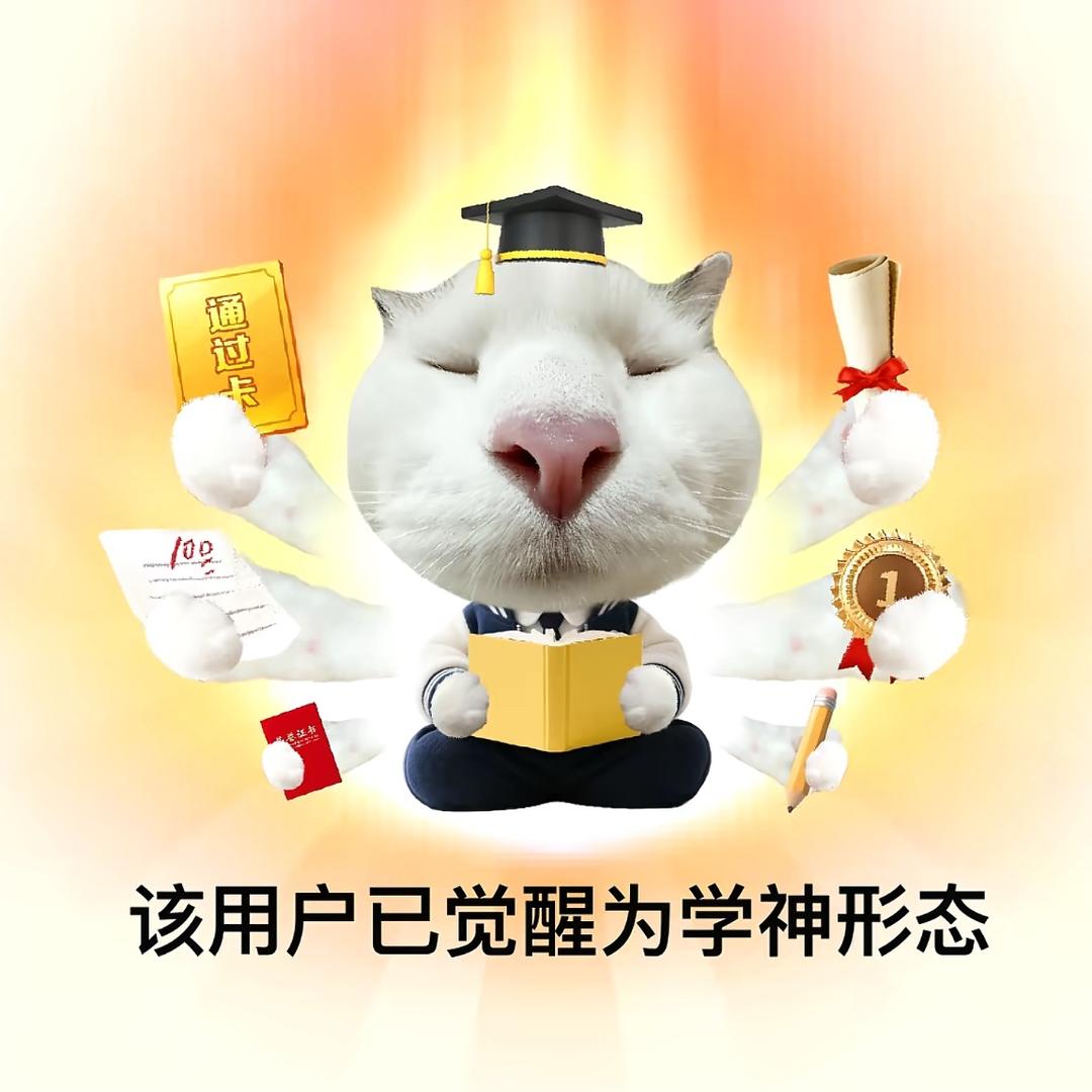 我顺利通过所有考试！所有！