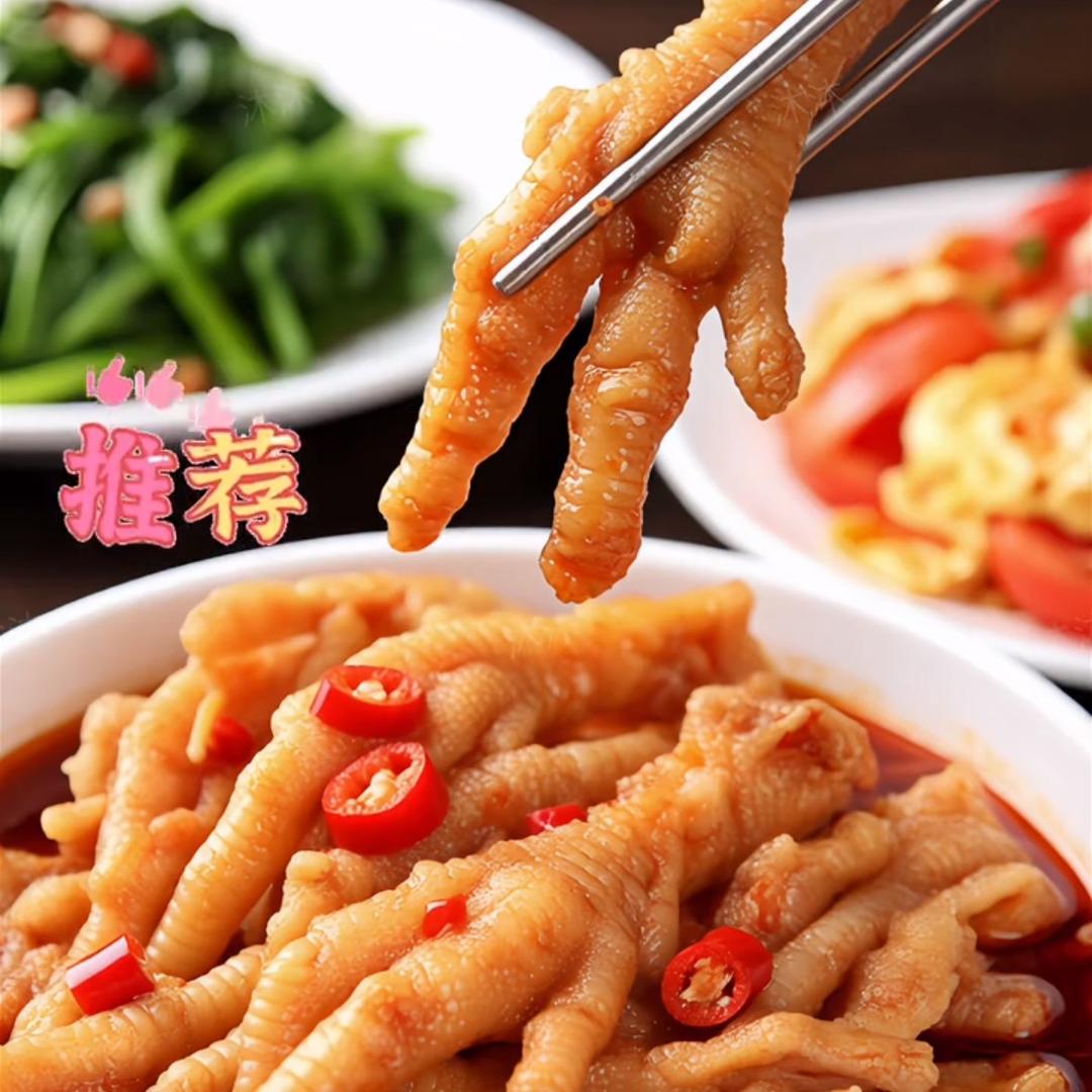 无骨鸡爪工厂直销