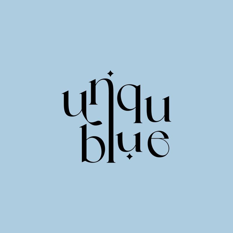 Unique blue独特的蓝色