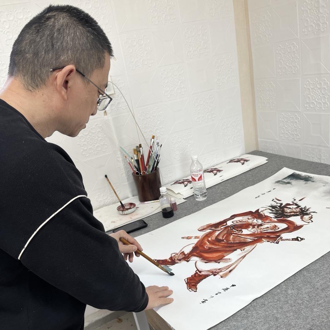 百川钟馗原创手绘艺术馆贰号画馆