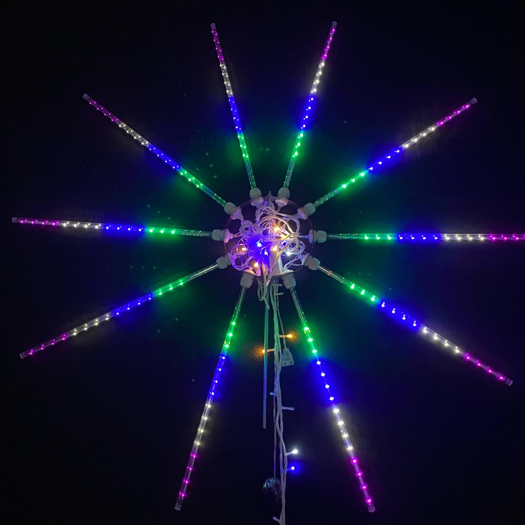 新年烟花灯彩灯