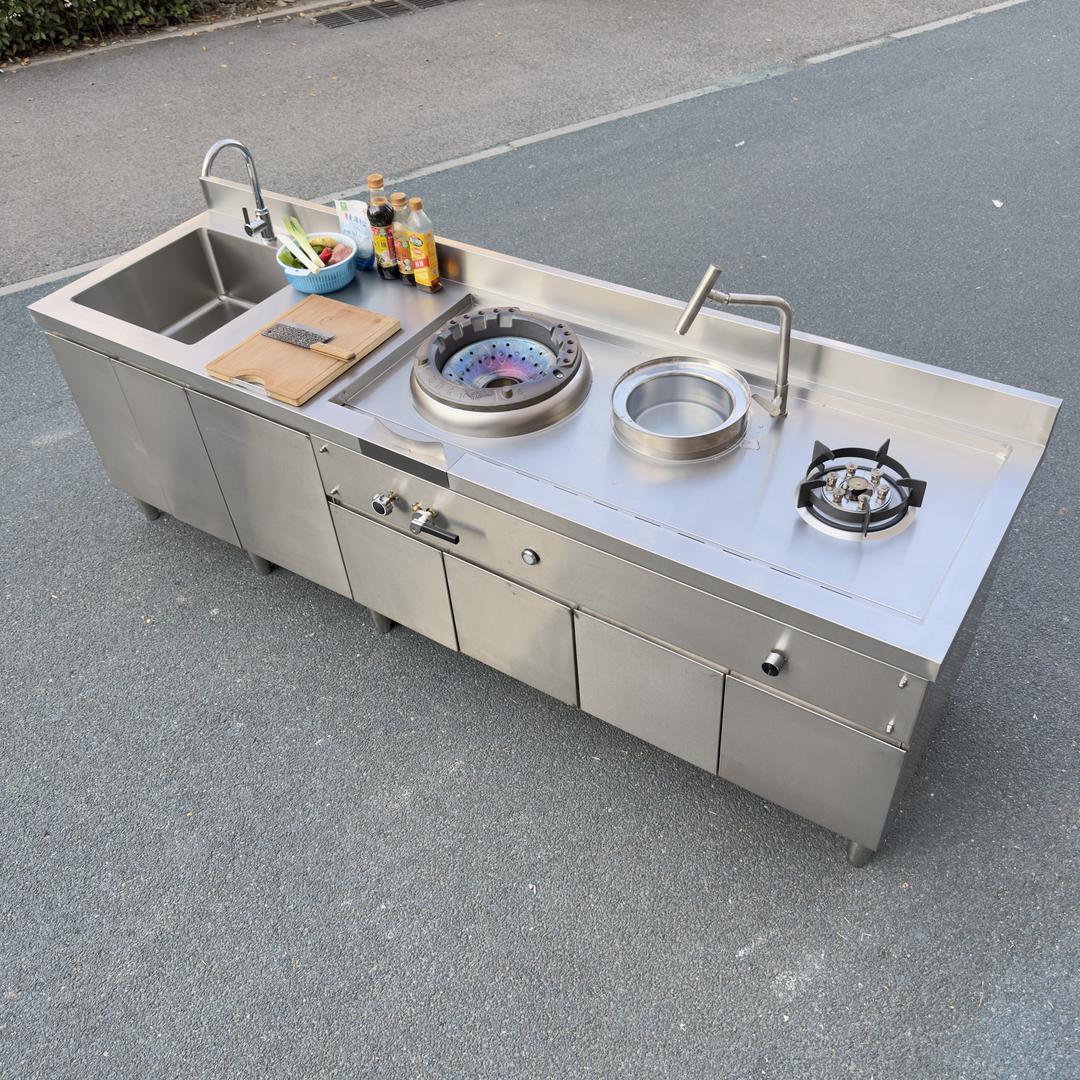 不锈钢橱柜定制（全国发货）