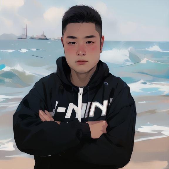 阿亮赶海