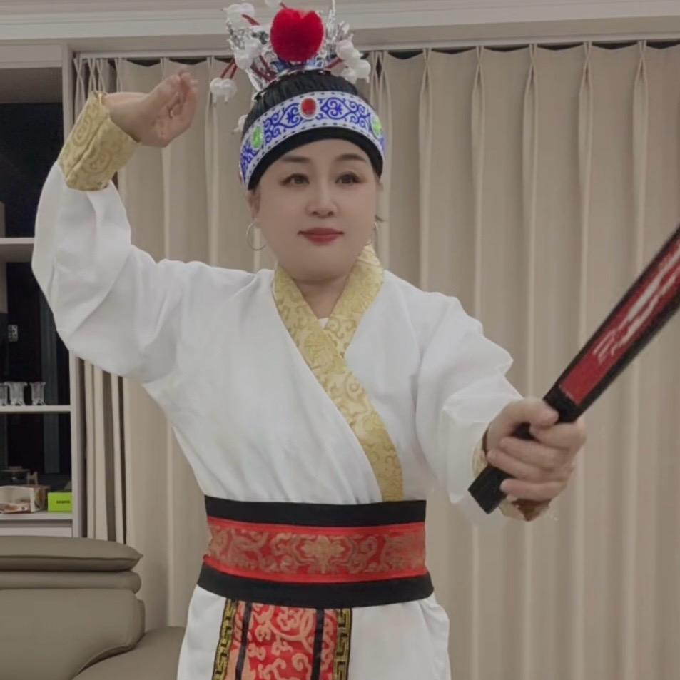 潮剧爱好者：牡丹