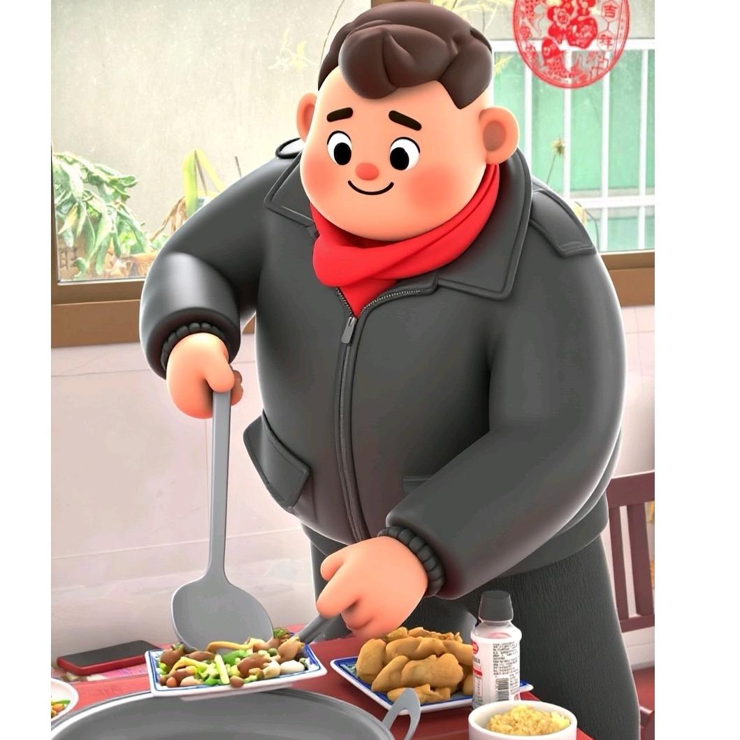 小明爱美食