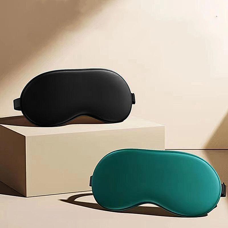 蒸汽热敷眼罩睡眠遮光真丝眼罩源头工厂