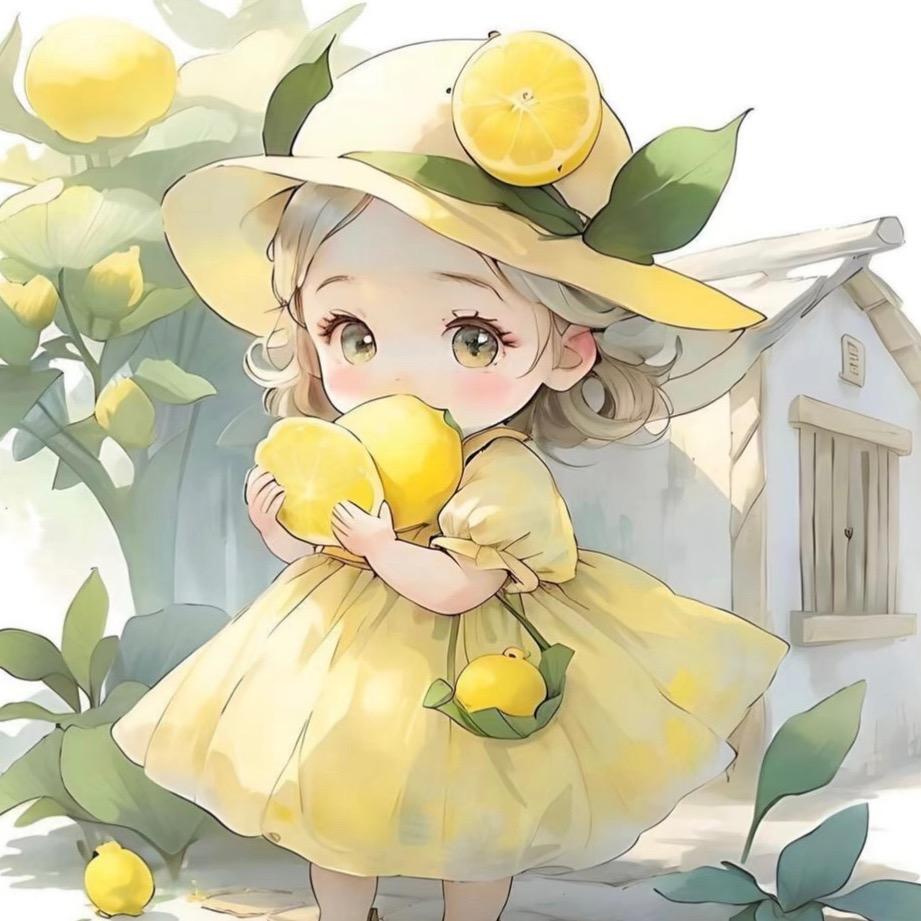 柠檬女孩爱吃柠檬