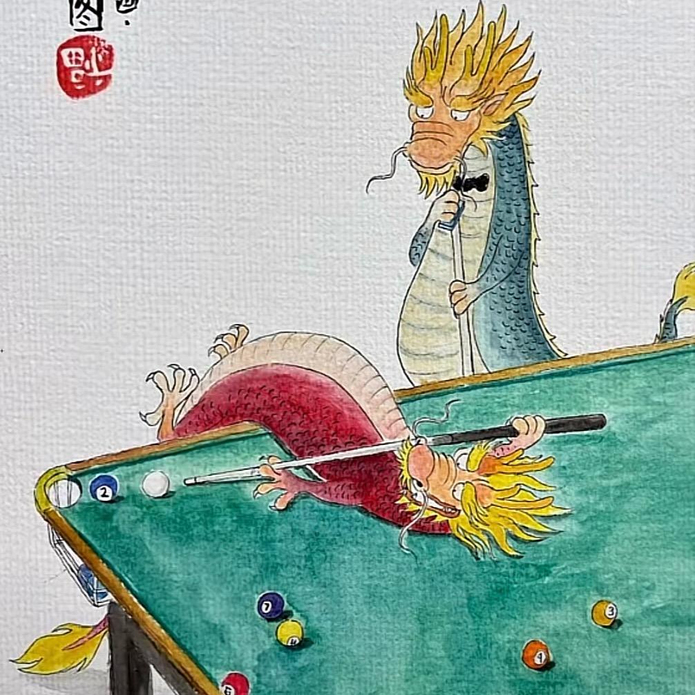 二龙戏珠🔥