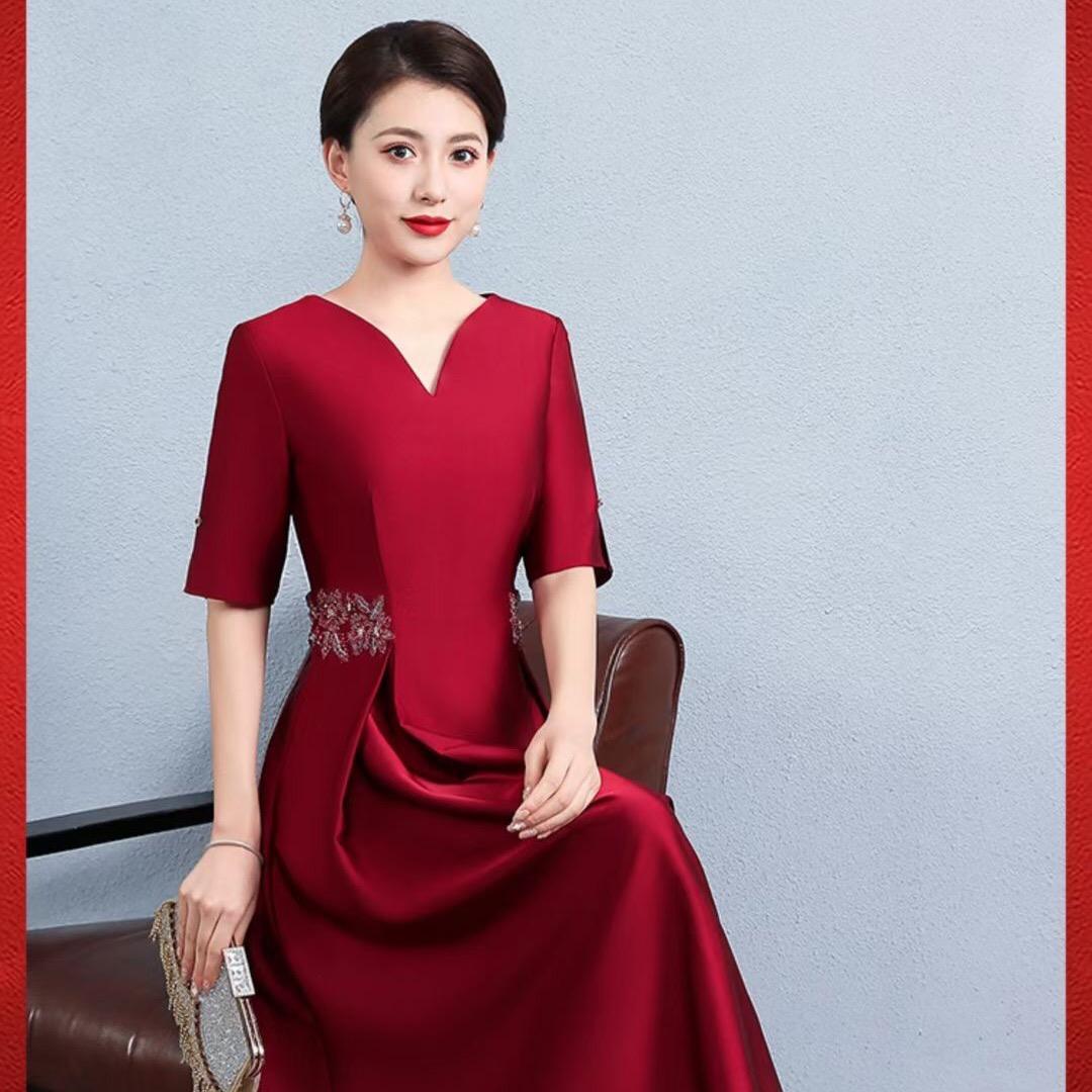 秀之美喜婆婆喜妈妈旗袍礼服