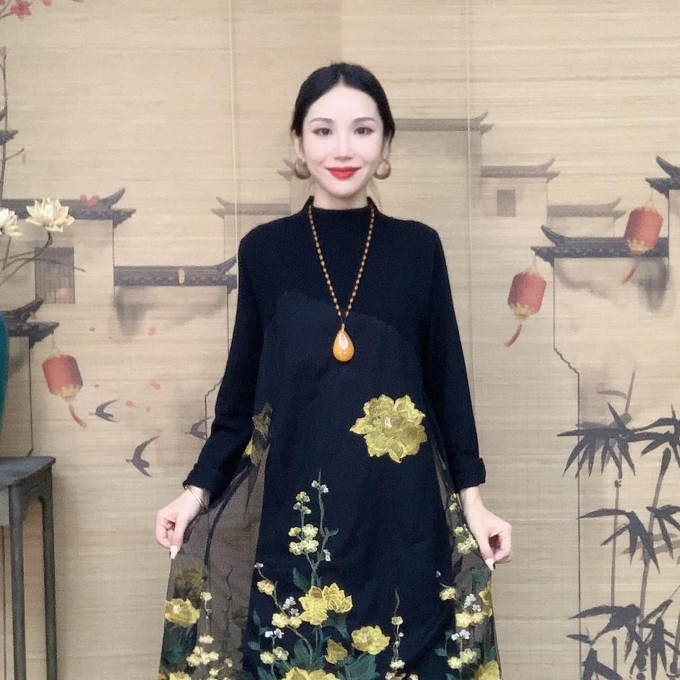 越小妮国风文艺女装