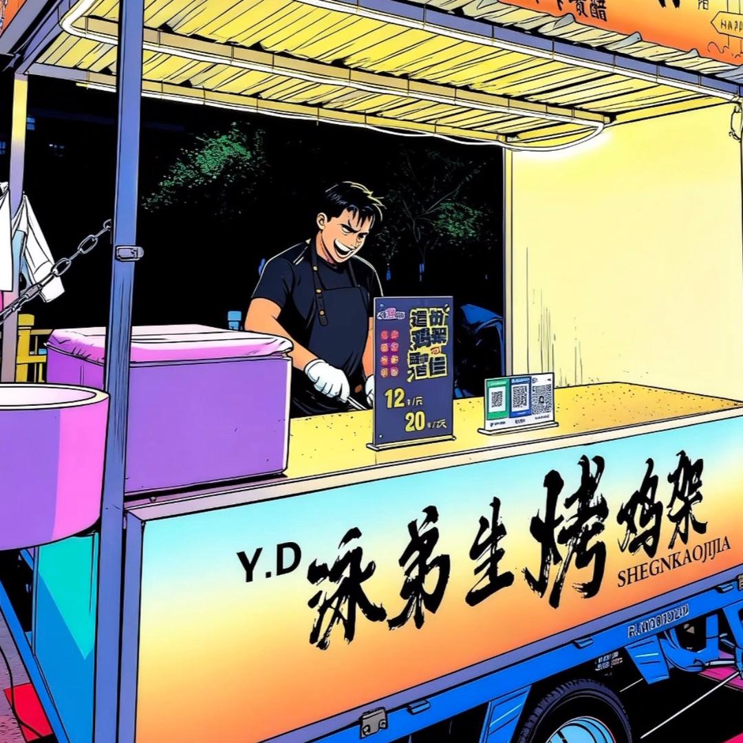 泳弟生烤鸡架