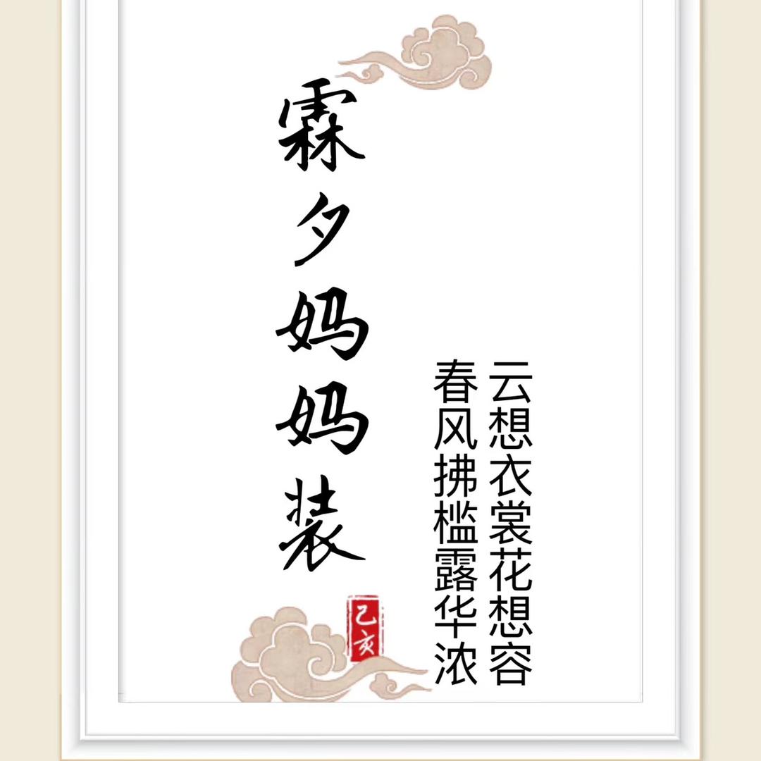 霖夕妈妈装