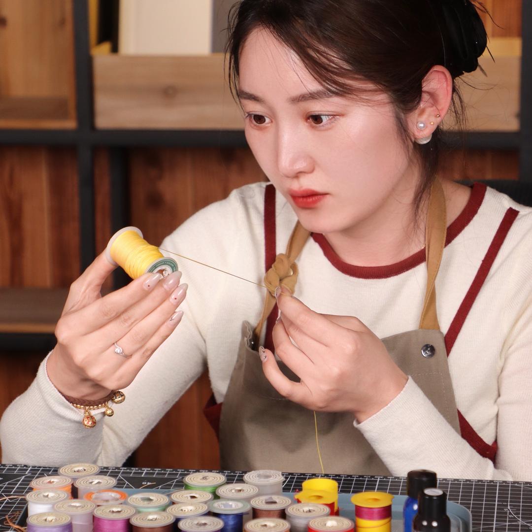 简兮手工女包