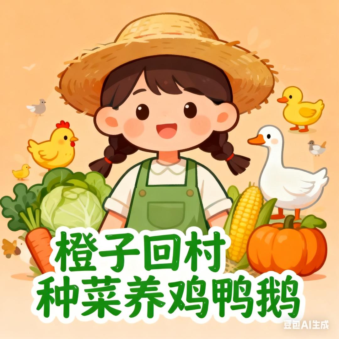 橙子回村种菜养鸡鸭鹅