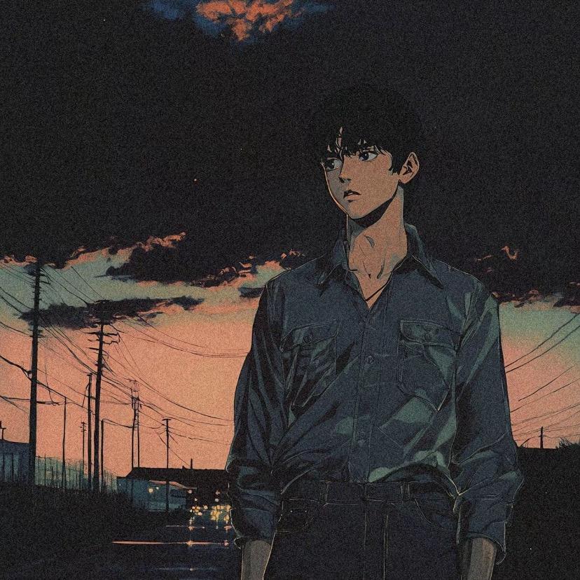 八月的秋水。