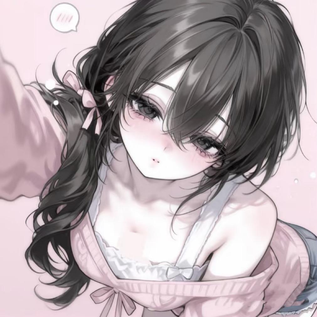 忧郁的美少女