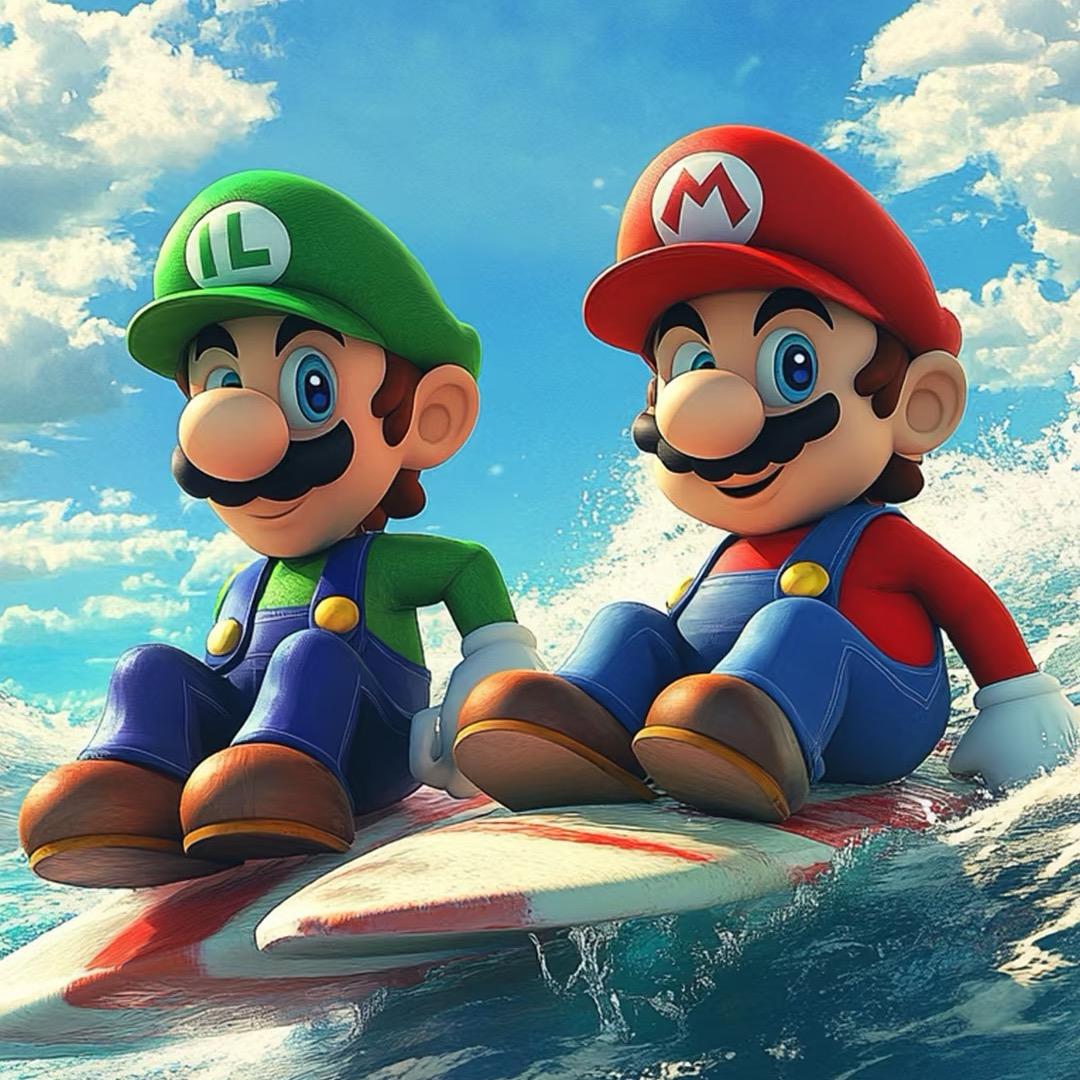 马里奥翻车现场