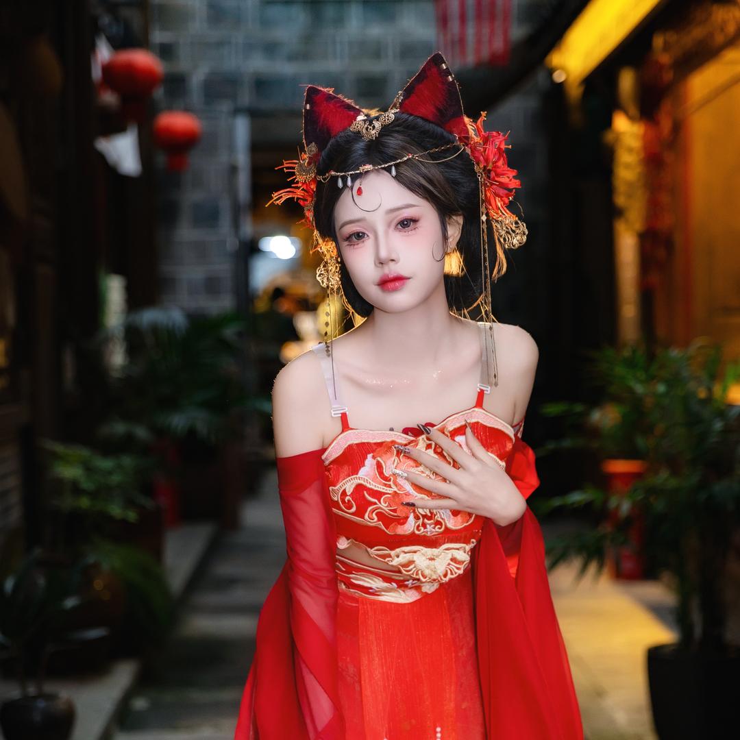 我在李庄拍美女