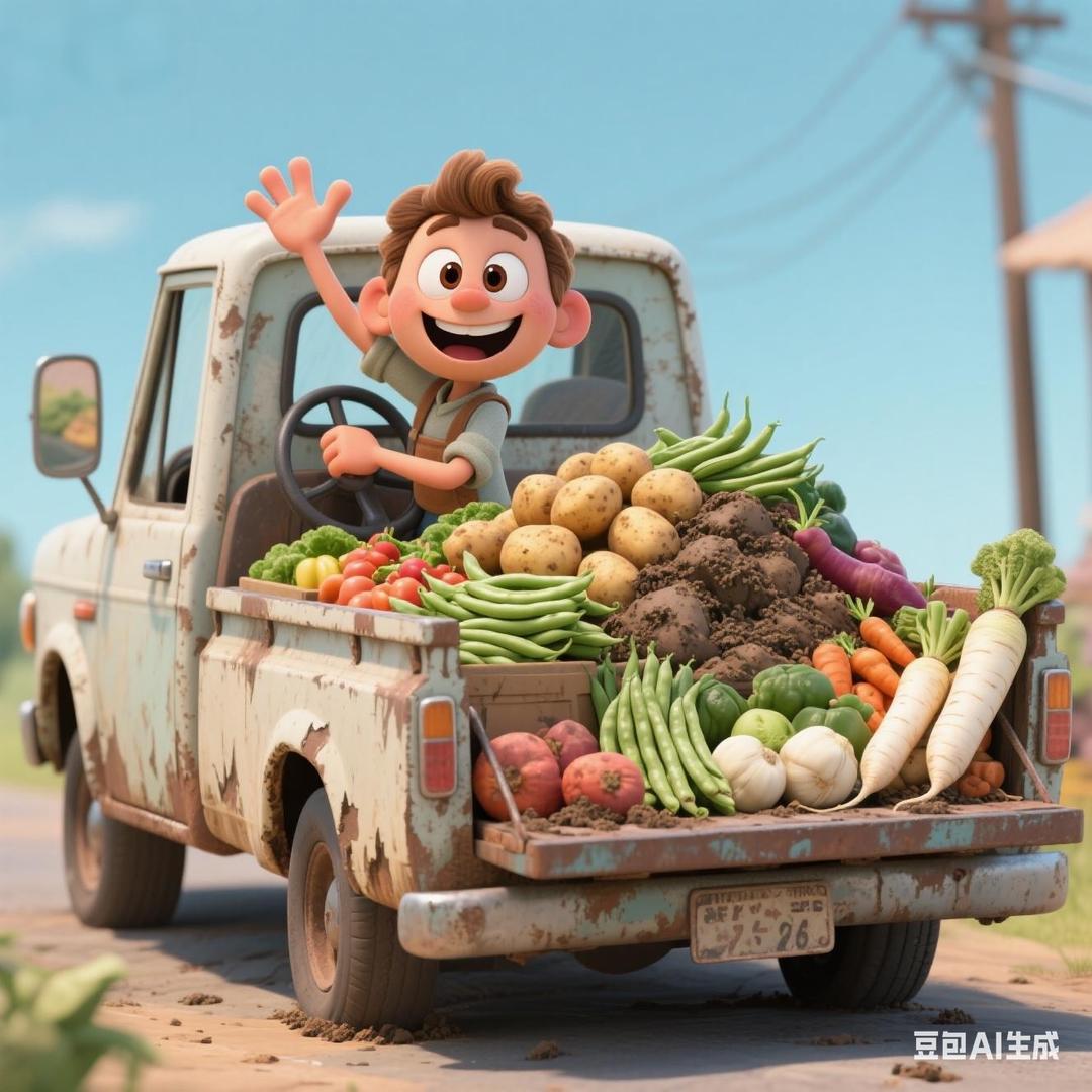 开着Ranger去卖菜