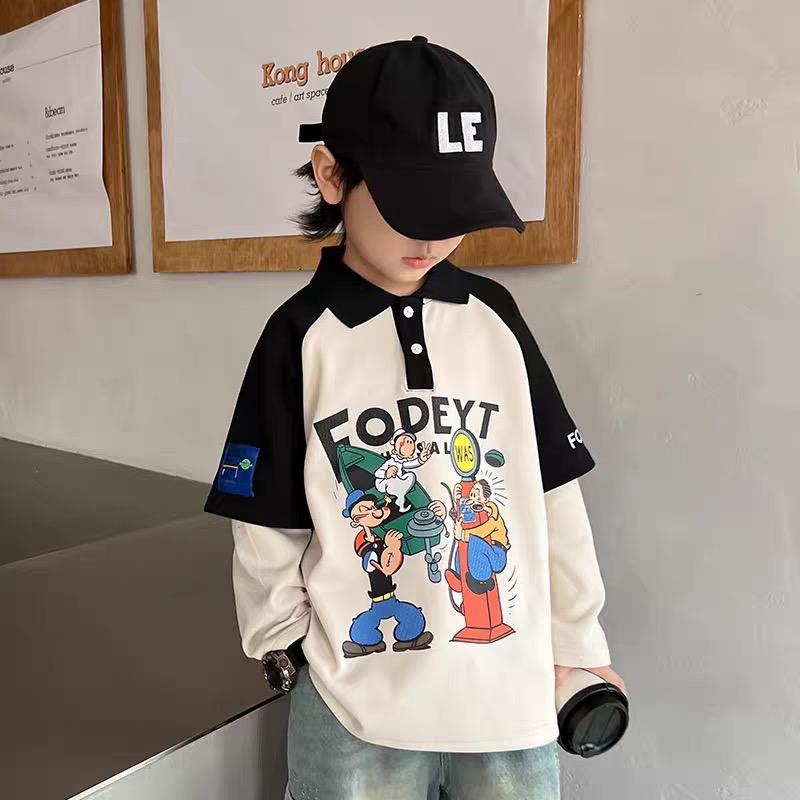 최신 한국 스타일의 아동 의류