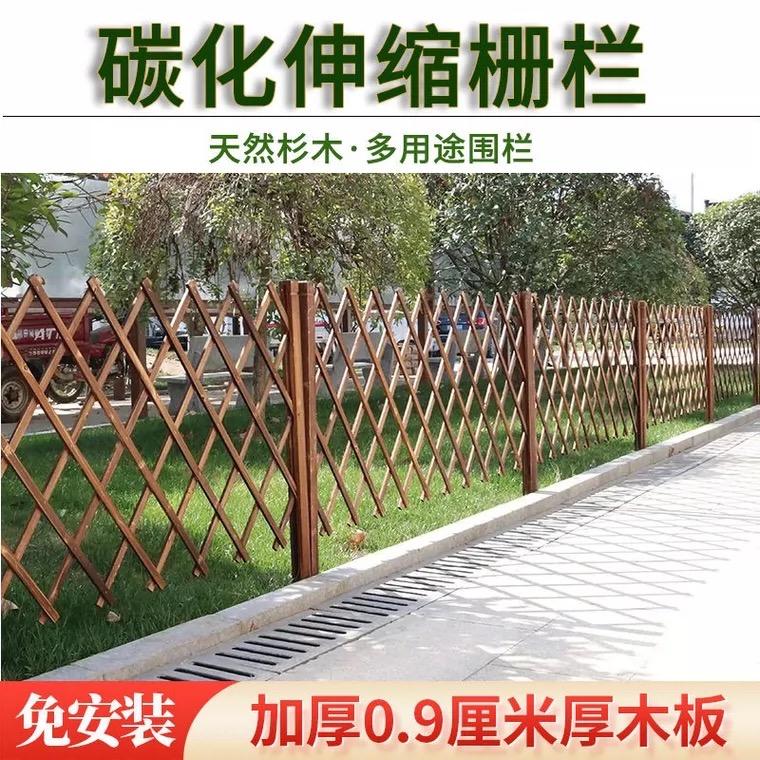 林森巨匠户外防腐木栅栏围栏花箱生产厂家