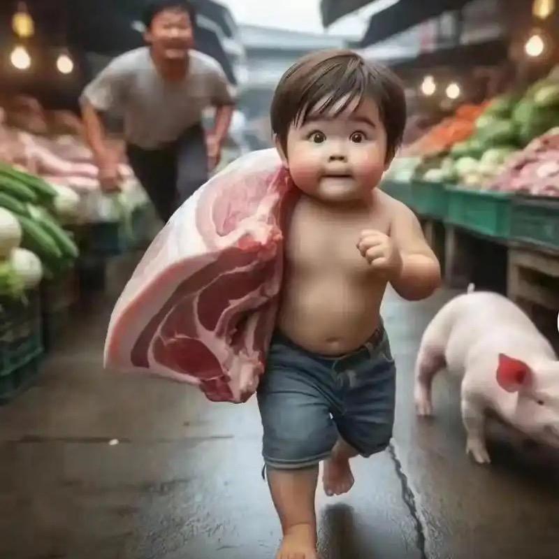 农村土猪肉，散养老公鸡经纪人小磊