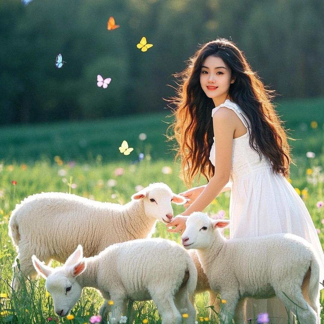 蝴蝶羊奶女神