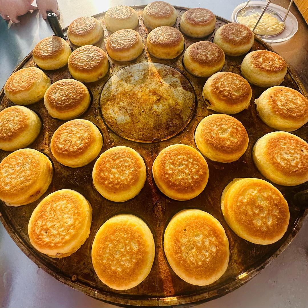 我在菏泽摆摊卖肉堡