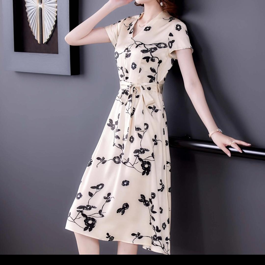 衣世情真丝连衣裙👗