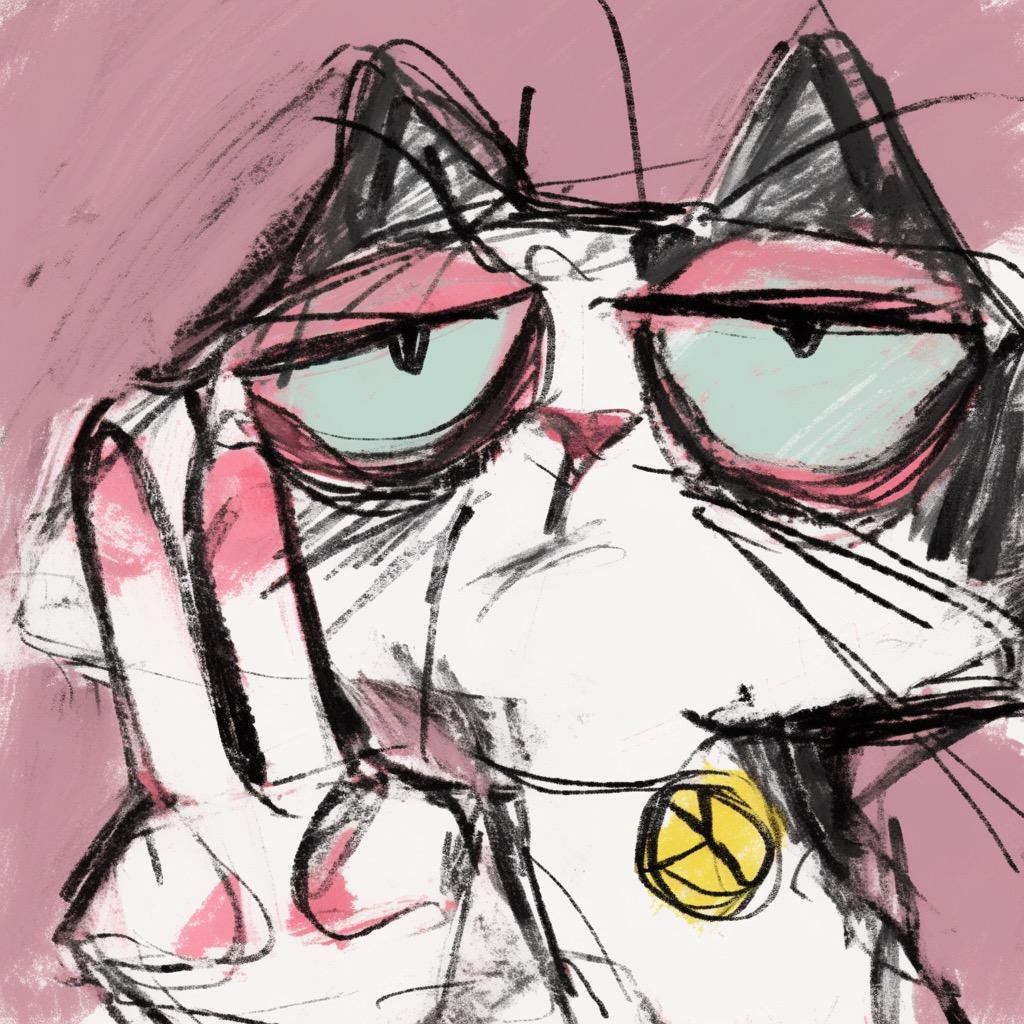 饿了就喝水！💦