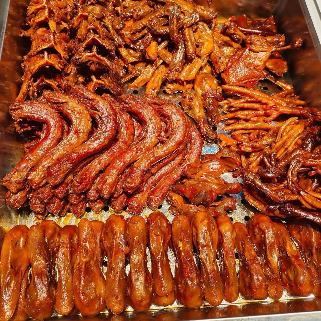 我在武义卖鸭头