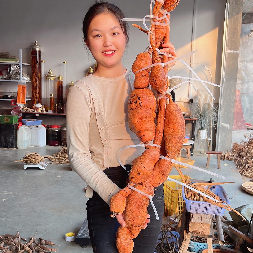 小韦妹野生山货