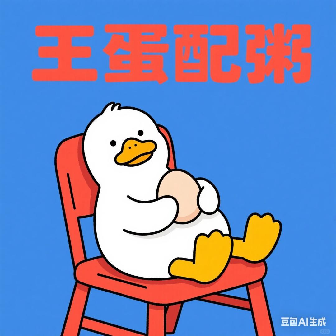 王蛋配粥