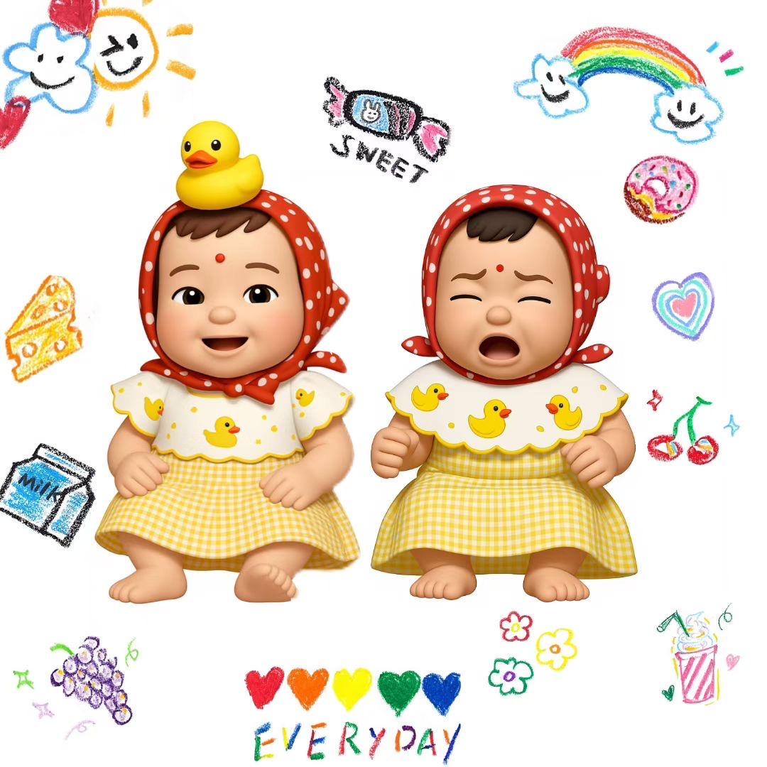 @欢姐夫妇（单胎变双胞胎姐妹）