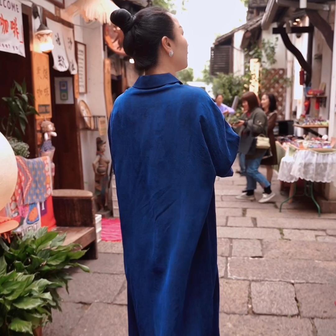 枣木女装旗舰店-蘭栖阁真丝香云纱
