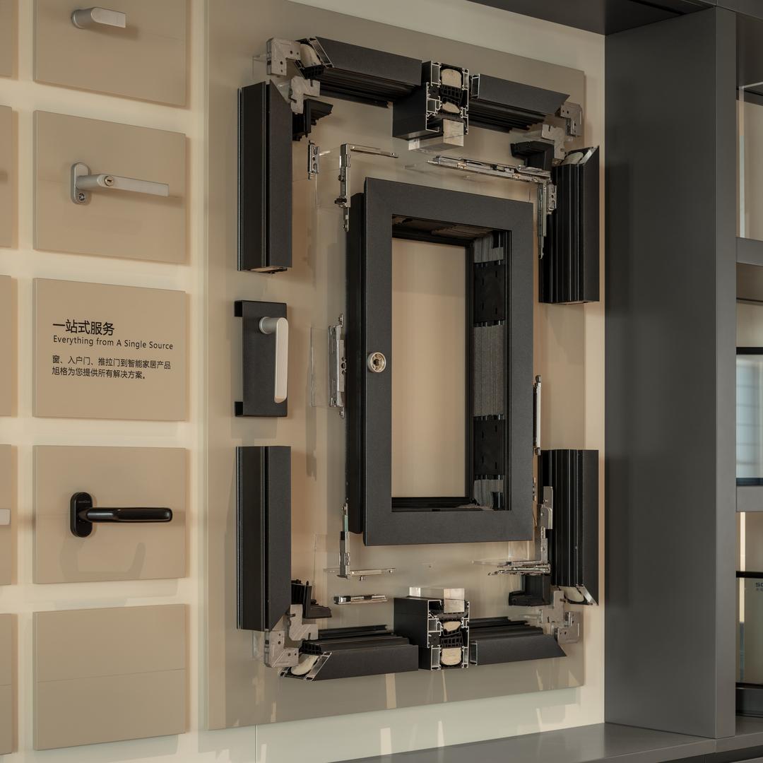 旭格门窗河南展厅