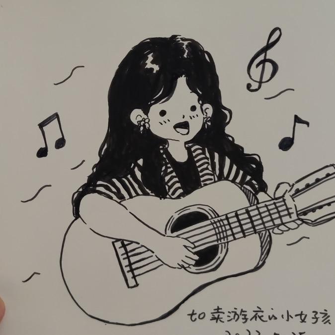 卖泳衣的小女孩