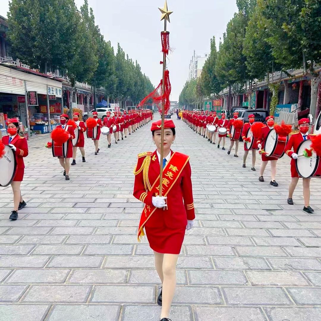 隆尧县霍庄村大型乐队