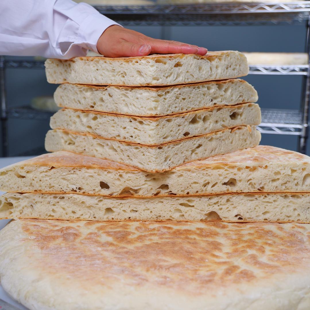 老钟祥老面火烧馍