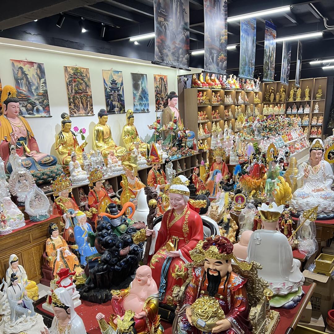 吉祥如意陶瓷像批发(工厂直批)