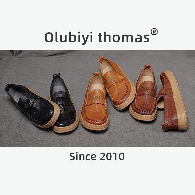 牛师傅手工真皮男鞋