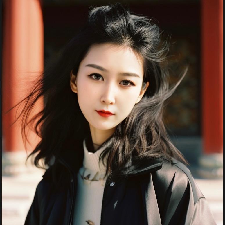 锦鲤附身的小妹子