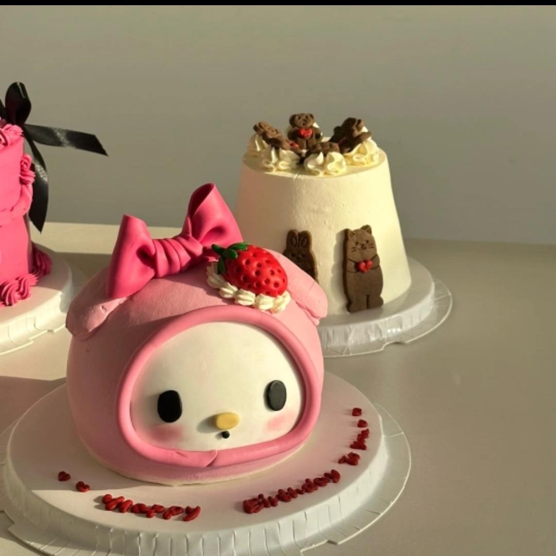 淮安 麦田烘焙 生日蛋糕动物奶油