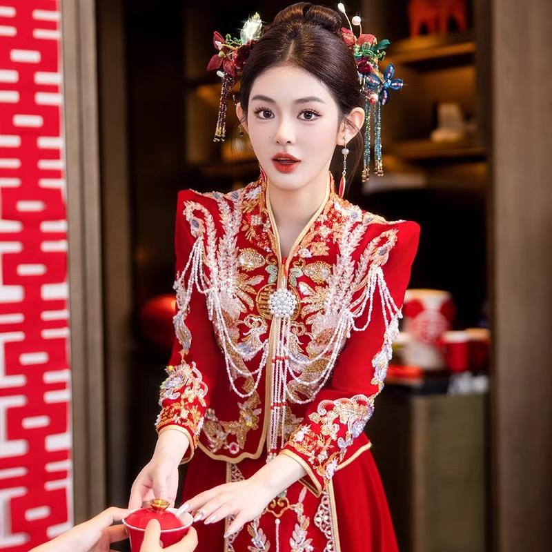 魅尚中式嫁衣秀禾服