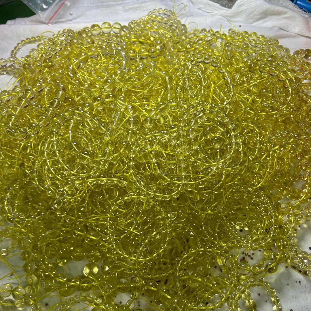 柠檬晶手链批发