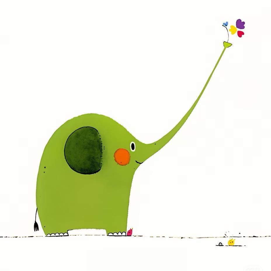 大象鼻子长又长