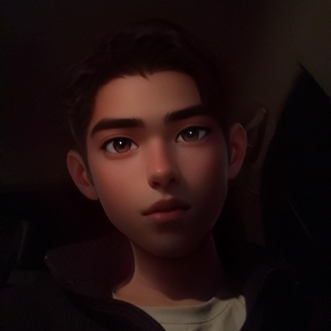 爱机车的男孩
