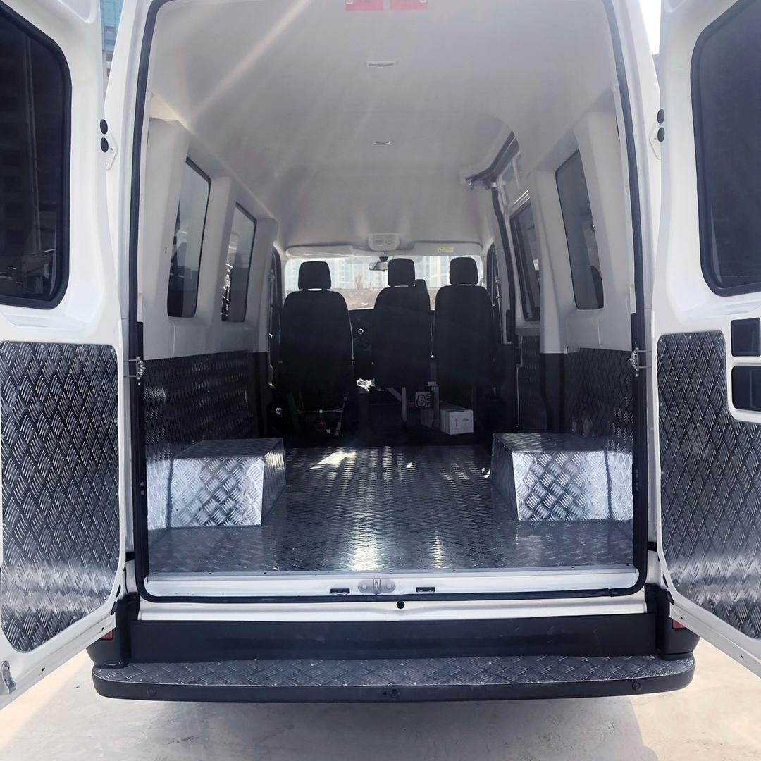 面包车铝底板不锈钢板定制