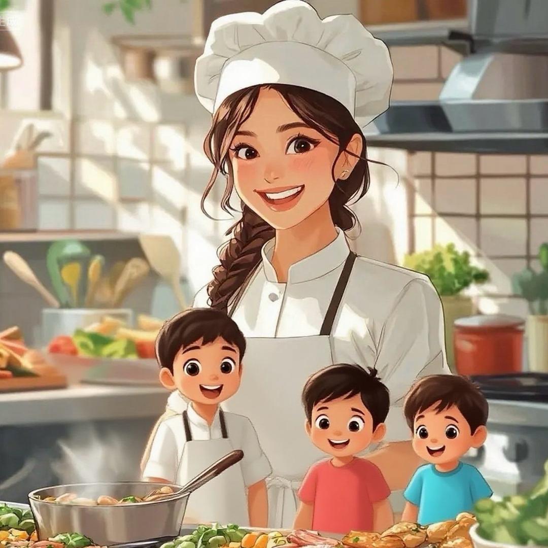 爱做饭的龙凤胎妈咪