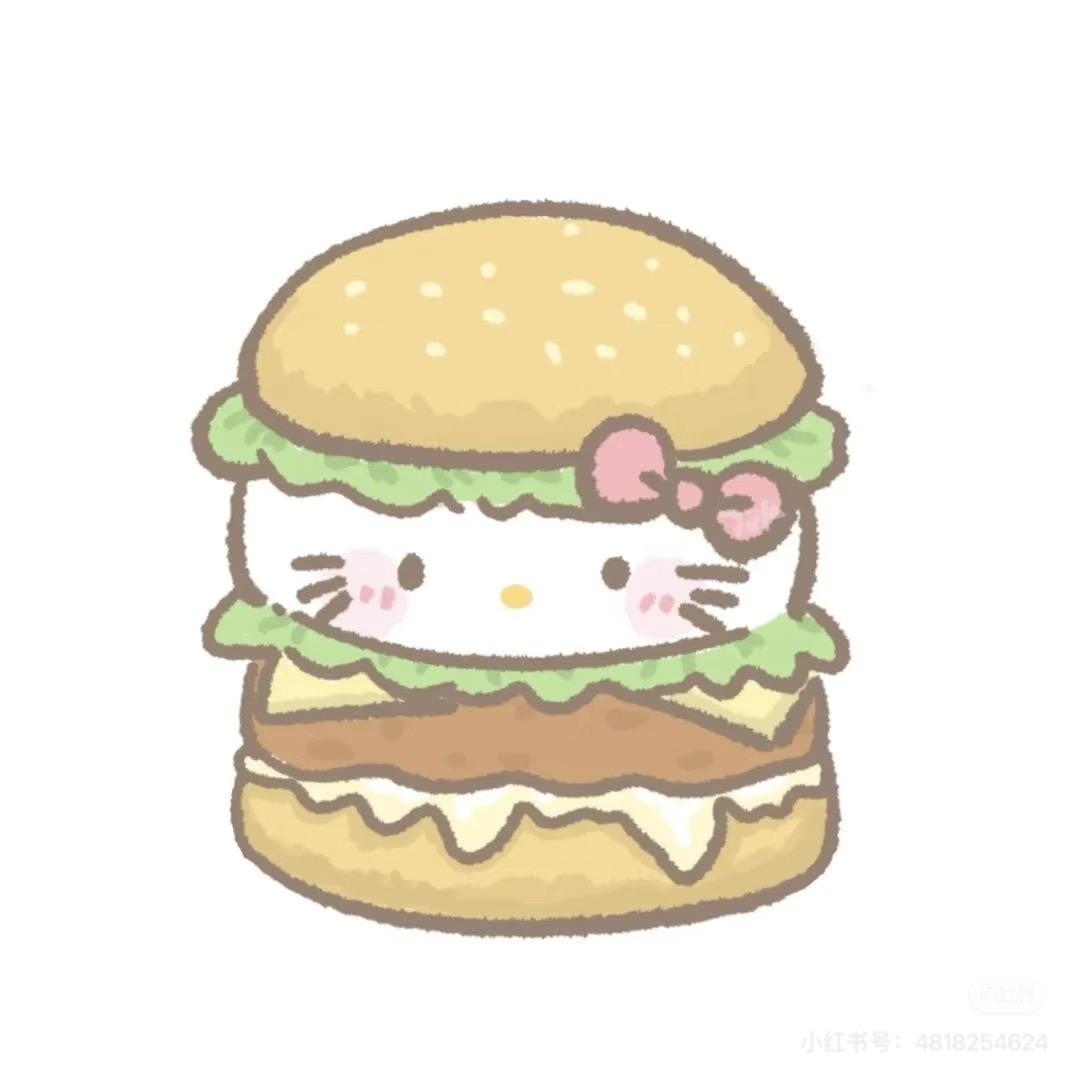 坚强的汉堡包